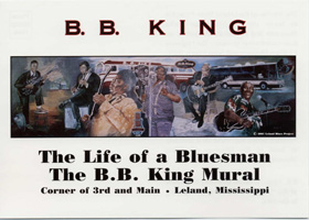 B.B. King Postcard