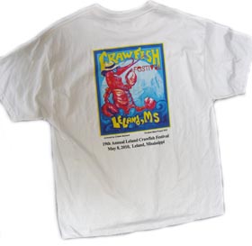 2010 Crawfish Festival T-shirt