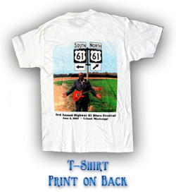 T-Shirt with Print on Back